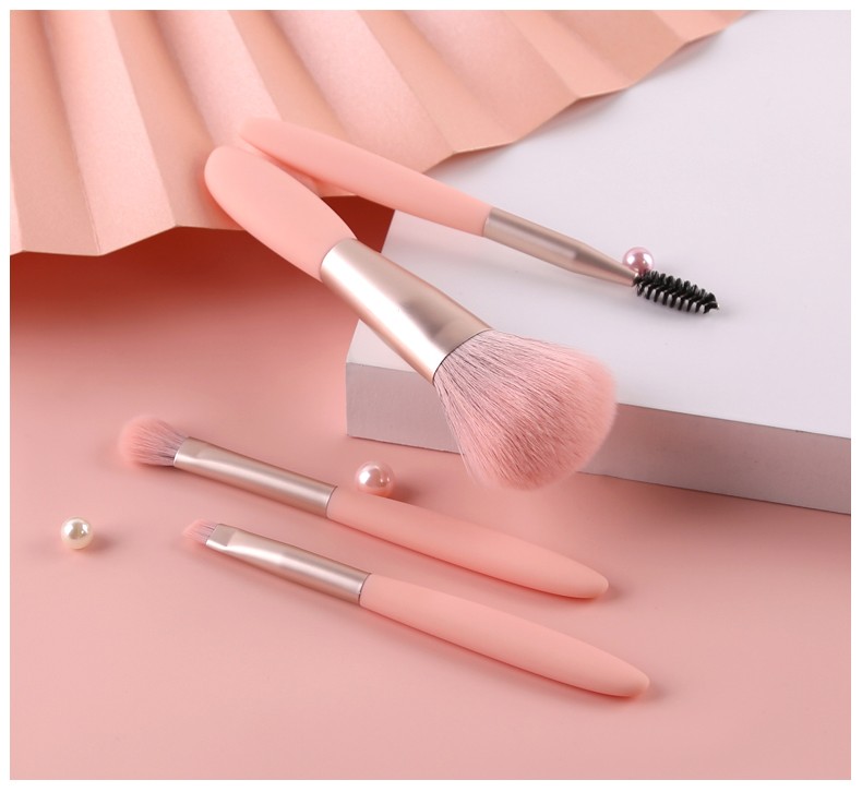 4pcs Vegan Make up Brush Set 